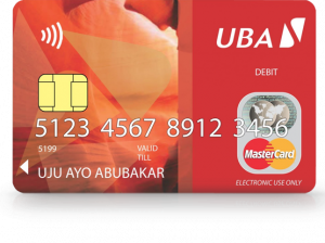 Carte prépayée - UBA Guinea